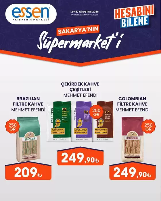 Essen AVM kataloğu | Güncel özel kampanyalar | 2026-08-12T00:00:00.000Z - 2026-08-27T00:00:00.000Z