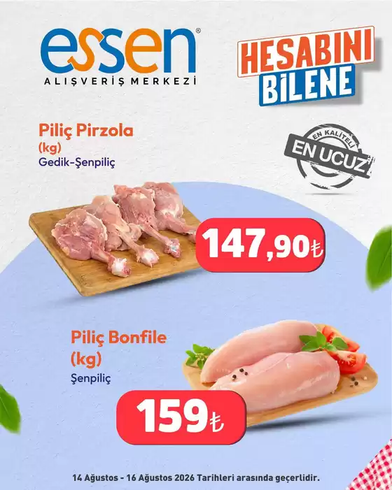 Essen AVM kataloğu | Cazip teklifleri keşfedin | 2026-08-14T00:00:00.000Z - 2026-08-16T00:00:00.000Z