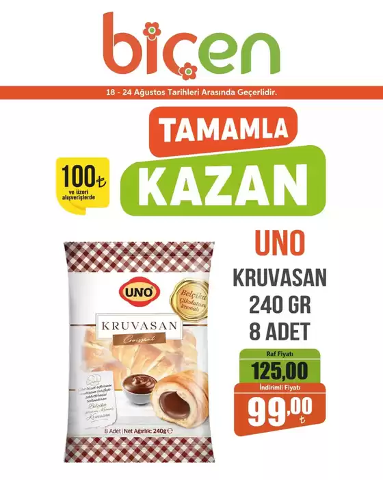 Biçen Market kataloğu, Akbaba | Oferta | 2026-08-18T00:00:00.000Z - 2026-08-24T00:00:00.000Z