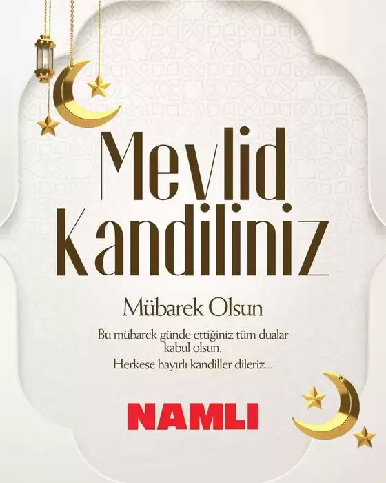 Namlı Hipermarketleri kataloğu | En iyi fırsatlar ve indirimler | 2026-08-25T00:00:00.000Z - 2026-09-08T00:00:00.000Z