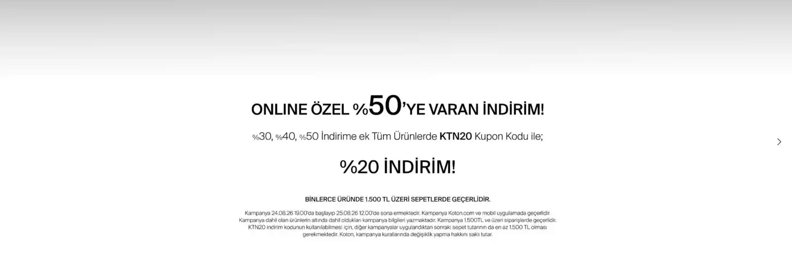 Koton kataloğu | Oferta | 2026-08-25T00:00:00.000Z - 2026-08-25T00:00:00.000Z