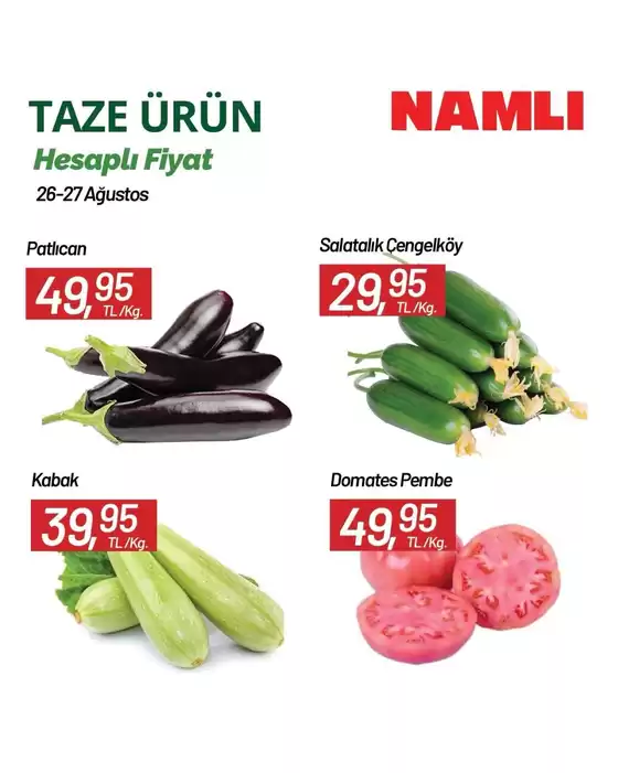 Namlı Hipermarketleri kataloğu | Müşterilerimiz için özel fırsatlar | 2026-08-26T00:00:00.000Z - 2026-08-27T00:00:00.000Z