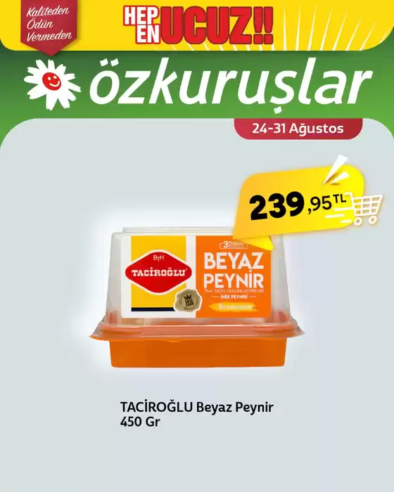 Özkuruşlar kataloğu | Oferta | 2026-08-26T00:00:00.000Z - 2026-08-31T00:00:00.000Z
