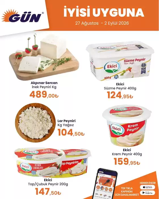 Gün Süpermarket kataloğu | Gün Süpermarket katalog | 2026-08-27T00:00:00.000Z - 2026-09-02T00:00:00.000Z