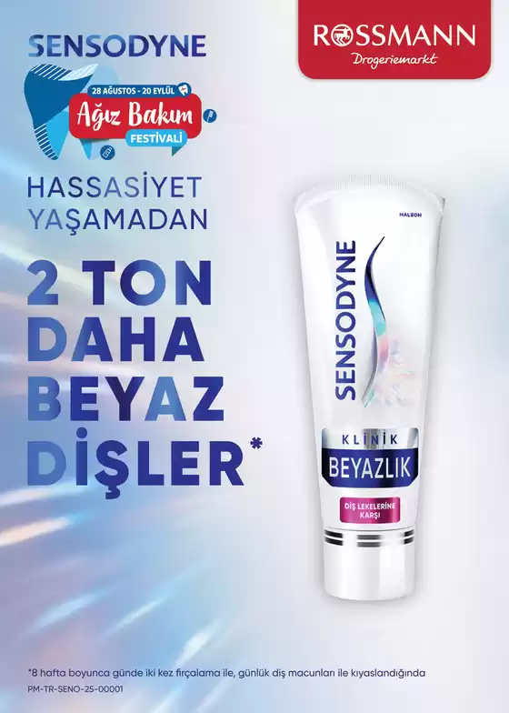 Rossmann kataloğu | Eylul agiz bakim festivali katalogu | 2026-08-28T00:00:00.000Z - 2026-09-20T00:00:00.000Z