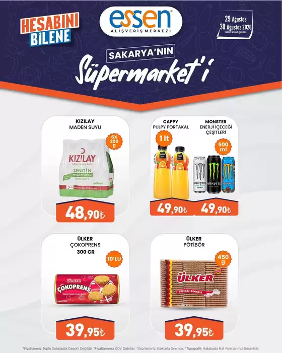 Essen AVM kataloğu | İndirimler ve kampanyalar | 2026-08-29T00:00:00.000Z - 2026-08-30T00:00:00.000Z