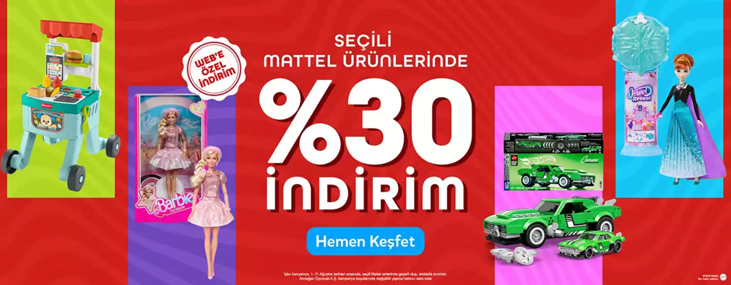 Armağan Oyuncak kataloğu | Oferta | 2026-08-31T00:00:00.000Z - 2026-08-31T00:00:00.000Z