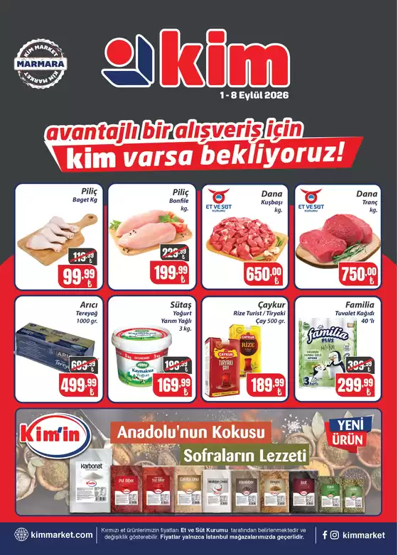 Kim Market kataloğu | Kim Market katalog | 2026-09-01T00:00:00.000Z - 2026-09-08T00:00:00.000Z