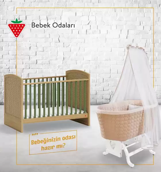 Çilek Mobilya kataloğu | Bebek Odalari | 2026-09-01T00:00:00.000Z - 2026-09-15T00:00:00.000Z
