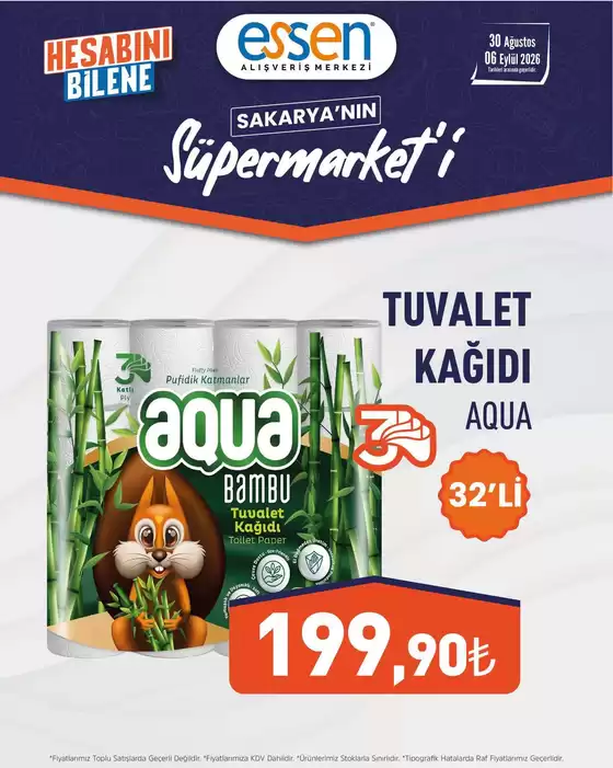 Essen AVM kataloğu | En iyi fırsatlarımız | 2026-08-30T00:00:00.000Z - 2026-09-06T00:00:00.000Z