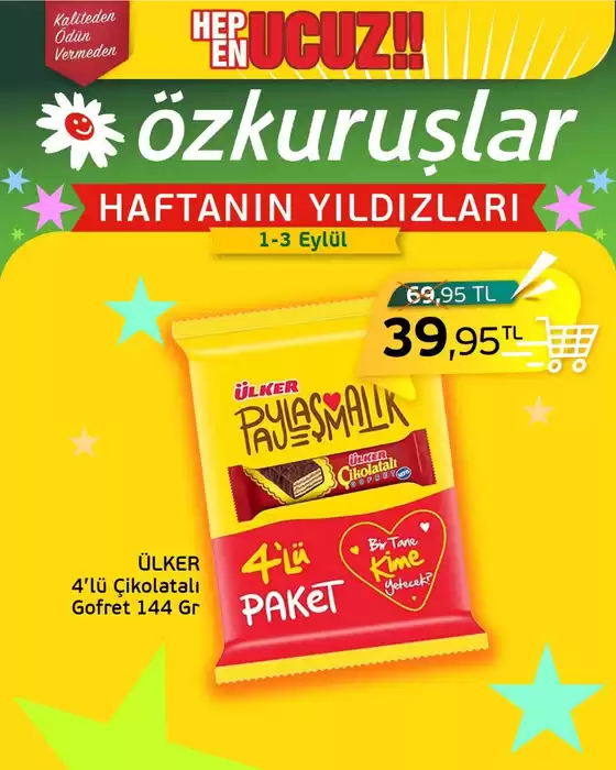 Özkuruşlar kataloğu | Özel fırsatlar ve indirimler | 2026-09-01T00:00:00.000Z - 2026-09-03T00:00:00.000Z