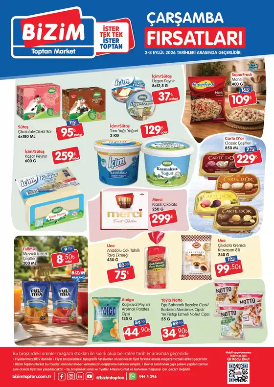Bizim Toptan kataloğu, Keçiören | Bizim Toptan katalog | 2026-09-02T00:00:00.000Z - 2026-09-08T00:00:00.000Z