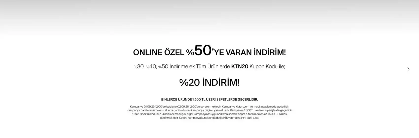 Koton kataloğu | Oferta | 2026-09-02T00:00:00.000Z - 2026-09-02T00:00:00.000Z