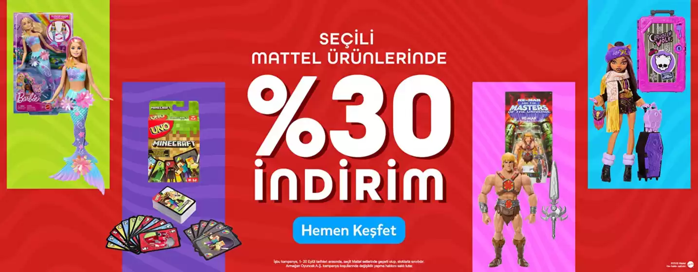 Armağan Oyuncak kataloğu | Oferta | 2026-09-02T00:00:00.000Z - 2026-09-20T00:00:00.000Z