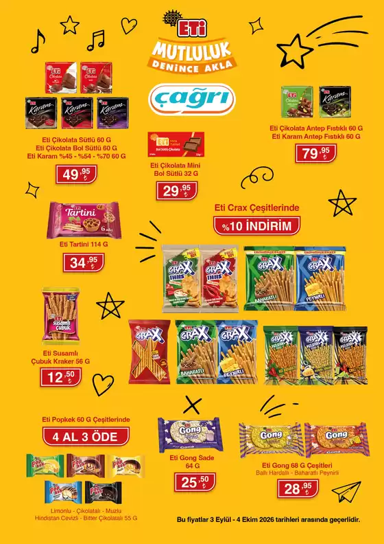 Çağrı Market kataloğu | Sizin için özel teklifler | 2026-09-03T00:00:00.000Z - 2026-10-04T00:00:00.000Z