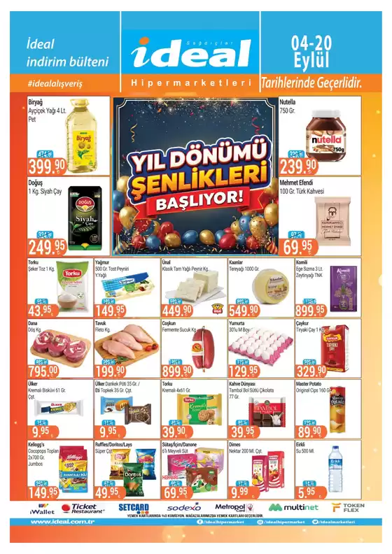 İdeal Hipermarket kataloğu | Bulten | 2026-09-04T00:00:00.000Z - 2026-09-20T00:00:00.000Z