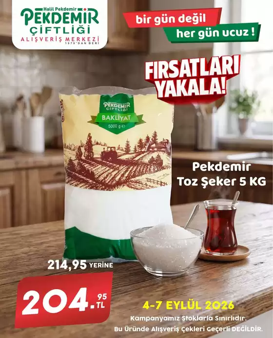 Pekdemir kataloğu, Çıplaklı | Tüm fırsat avcıları için en iyi teklifler | 2026-09-04T00:00:00.000Z - 2026-09-07T00:00:00.000Z