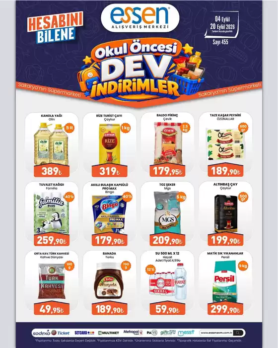 Essen AVM kataloğu | Herkes için cazip özel teklifler | 2026-09-04T00:00:00.000Z - 2026-09-20T00:00:00.000Z