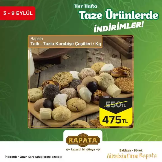 Onur Market kataloğu | Seçili ürünlerde harika indirimler | 2026-09-03T00:00:00.000Z - 2026-09-09T00:00:00.000Z