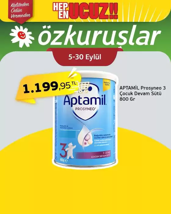 Özkuruşlar kataloğu | Tüm müşteriler için en iyi fırsatlar | 2026-09-05T00:00:00.000Z - 2026-09-30T00:00:00.000Z