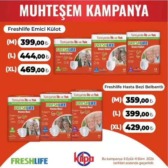 Kilpa kataloğu | Sizin için en iyi tekliflerimiz | 2026-09-04T00:00:00.000Z - 2026-10-04T00:00:00.000Z