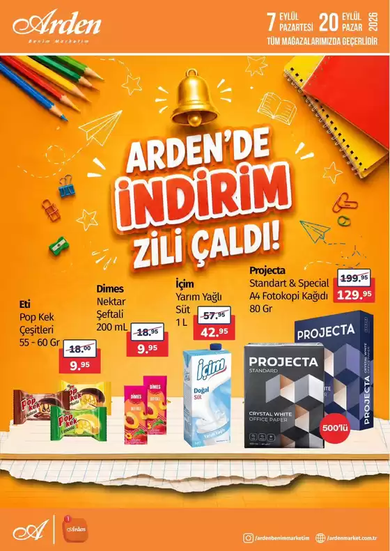 Arden Market kataloğu | Geniş teklif yelpazesi | 2026-09-07T00:00:00.000Z - 2026-09-20T00:00:00.000Z