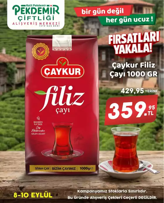 Pekdemir kataloğu, Doğanyurt | Tüm müşteriler için en iyi fırsatlar | 2026-09-08T00:00:00.000Z - 2026-09-10T00:00:00.000Z