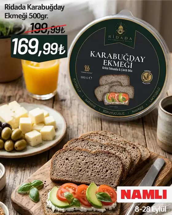 Namlı Hipermarketleri kataloğu | Tüm müşteriler için en iyi fırsatlar | 2026-09-08T00:00:00.000Z - 2026-09-28T00:00:00.000Z