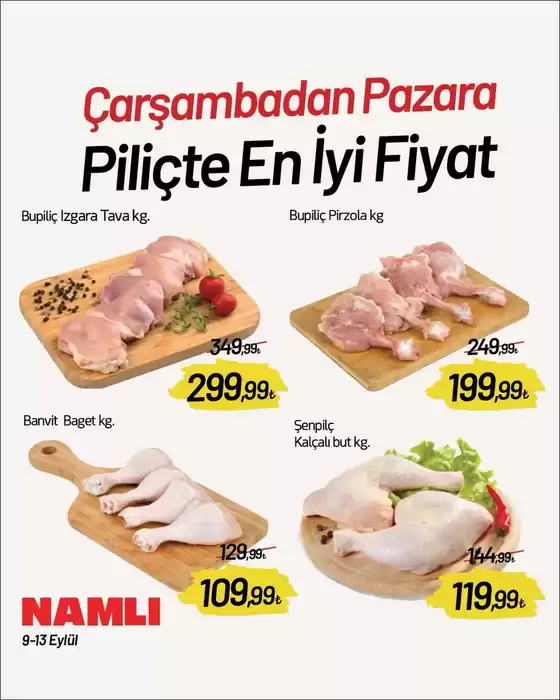 Namlı Hipermarketleri kataloğu | Güncel fırsatlar ve teklifler | 2026-09-09T00:00:00.000Z - 2026-09-13T00:00:00.000Z