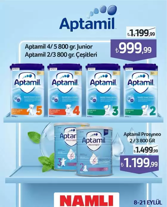 Namlı Hipermarketleri kataloğu | Seçili ürünlerde harika indirimler | 2026-09-08T00:00:00.000Z - 2026-09-21T00:00:00.000Z