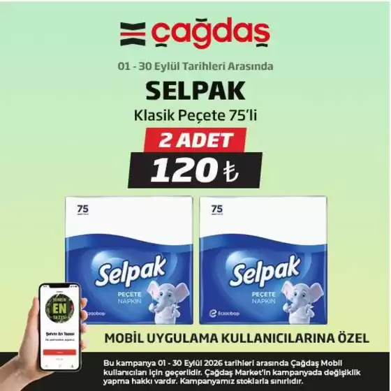 Çağdaş kataloğu | Tüm müşteriler için en iyi fırsatlar | 2026-09-01T00:00:00.000Z - 2026-09-30T00:00:00.000Z