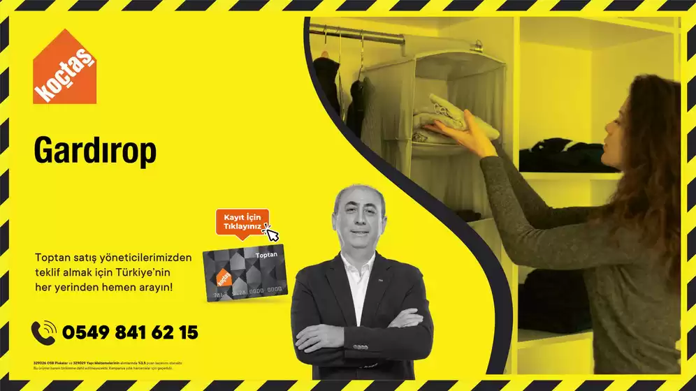Koçtaş kataloğu, Yeşilova (Manisa) | 8 gardirop 10 4 25 | 2026-09-15T00:00:00.000Z - 2026-09-29T00:00:00.000Z