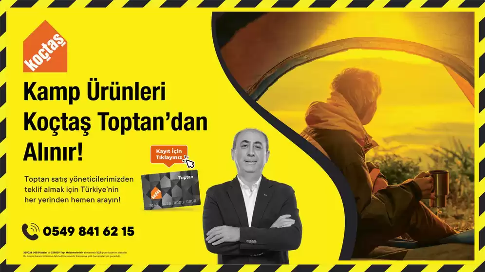 Koçtaş kataloğu, Şaphane | 1 kamp 10 4 25 | 2026-09-15T00:00:00.000Z - 2026-09-29T00:00:00.000Z