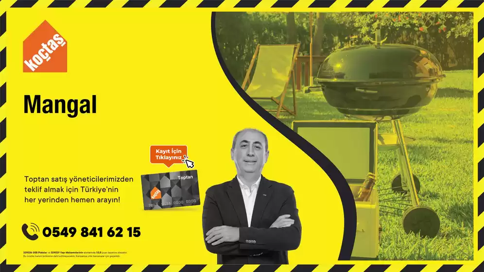 Koçtaş kataloğu, Şaphane | 6 mangal 10 4 25 | 2026-09-15T00:00:00.000Z - 2026-09-29T00:00:00.000Z