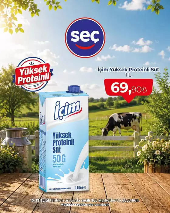 Seç Market kataloğu, Karabük | Özel fırsatlar ve indirimler | 2026-09-10T00:00:00.000Z - 2026-09-23T00:00:00.000Z