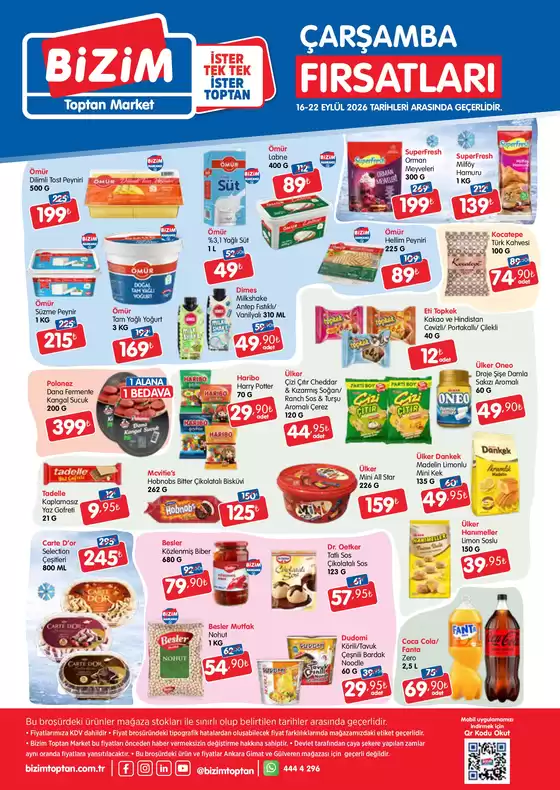 Bizim Toptan kataloğu, Karabük | Bizim Toptan katalog | 2026-09-16T00:00:00.000Z - 2026-09-22T00:00:00.000Z