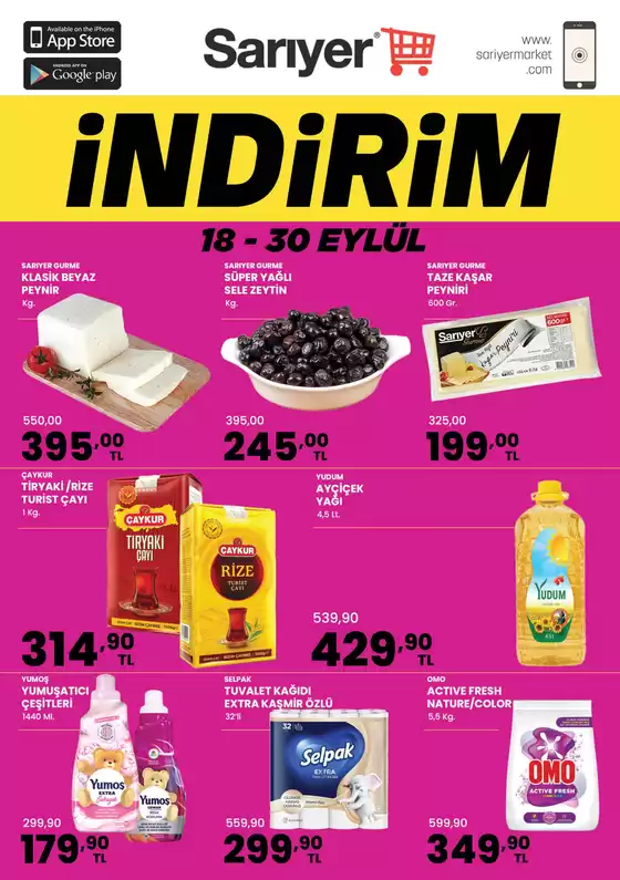 Sarıyer Market kataloğu, Ormandibi | Indirim | 2026-09-18T00:00:00.000Z - 2026-09-30T00:00:00.000Z