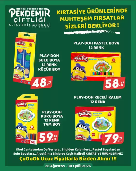 Pekdemir kataloğu, Sincan | Sizin için en iyi fırsatlarımız | 2026-08-28T00:00:00.000Z - 2026-09-30T00:00:00.000Z