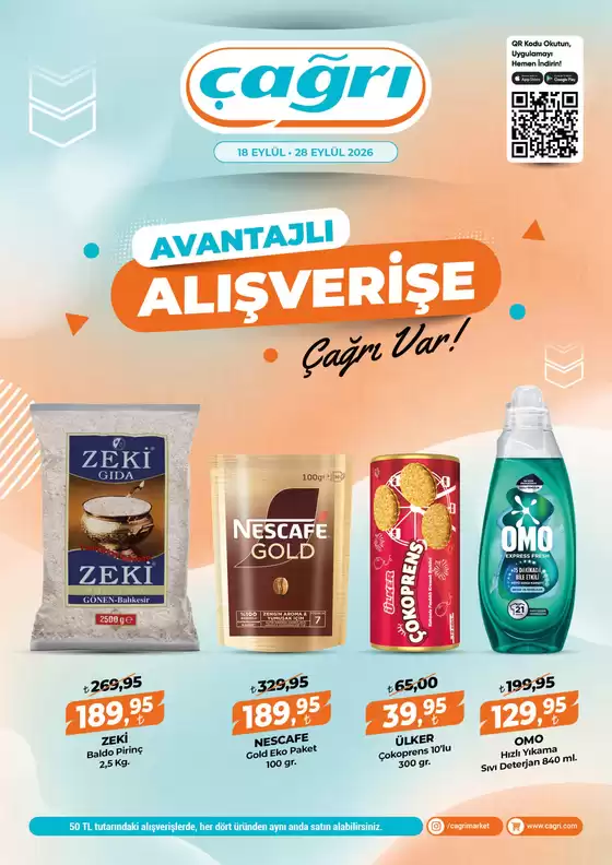 Çağrı Market kataloğu | Çağrı Market katalog | 2026-09-18T00:00:00.000Z - 2026-09-28T00:00:00.000Z