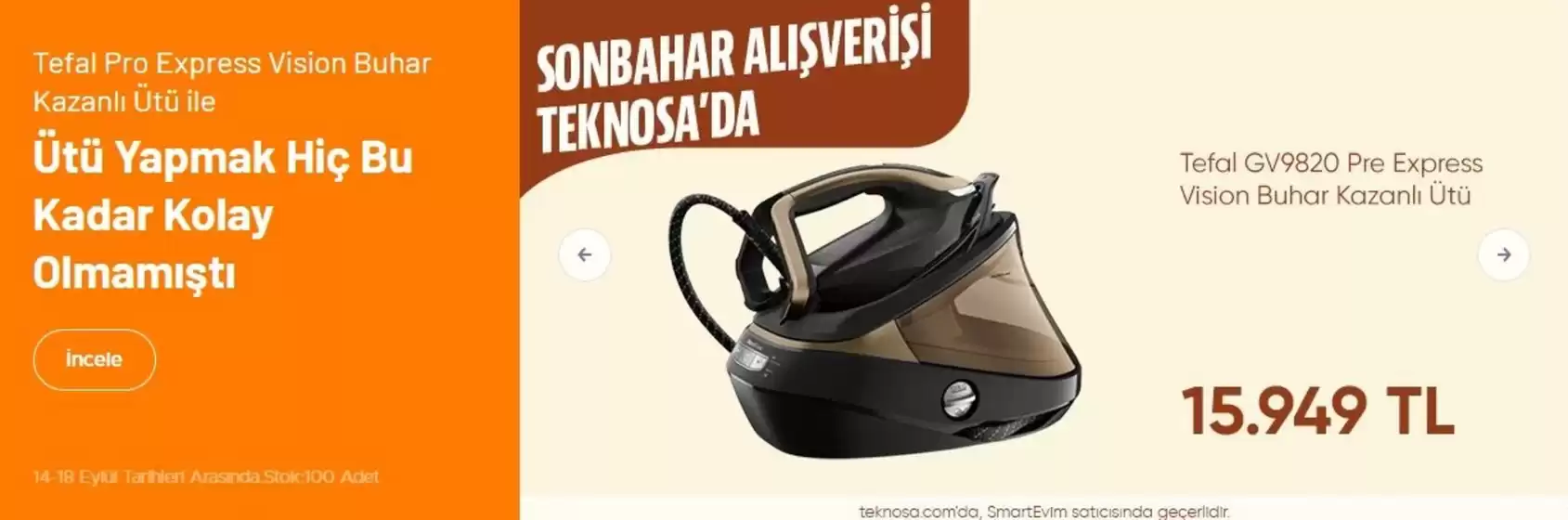 Teknosa kataloğu | Oferta | 2026-09-17T00:00:00.000Z - 2026-09-18T00:00:00.000Z