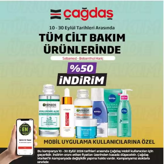 Çağdaş kataloğu | İndirimler ve kampanyalar | 2026-09-10T00:00:00.000Z - 2026-09-30T00:00:00.000Z
