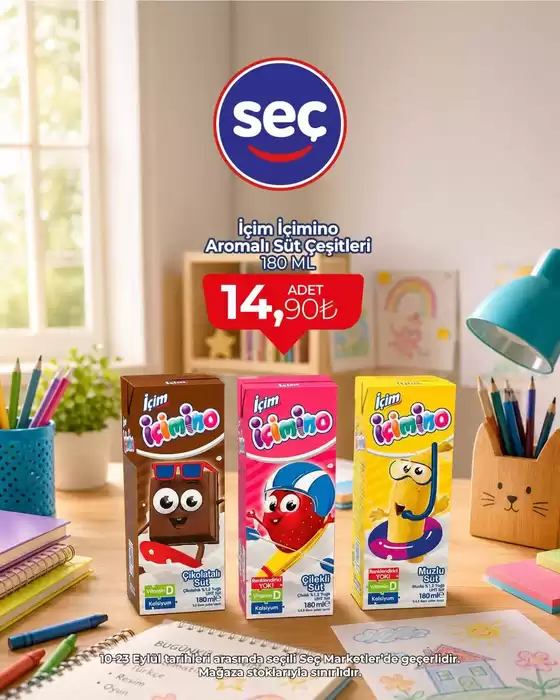 Seç Market kataloğu, Adıyaman | Seç Market katalog | 2026-09-10T00:00:00.000Z - 2026-09-23T00:00:00.000Z