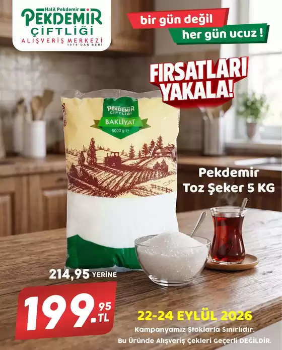Pekdemir kataloğu | İndirimler ve kampanyalar | 2026-09-22T00:00:00.000Z - 2026-09-24T00:00:00.000Z