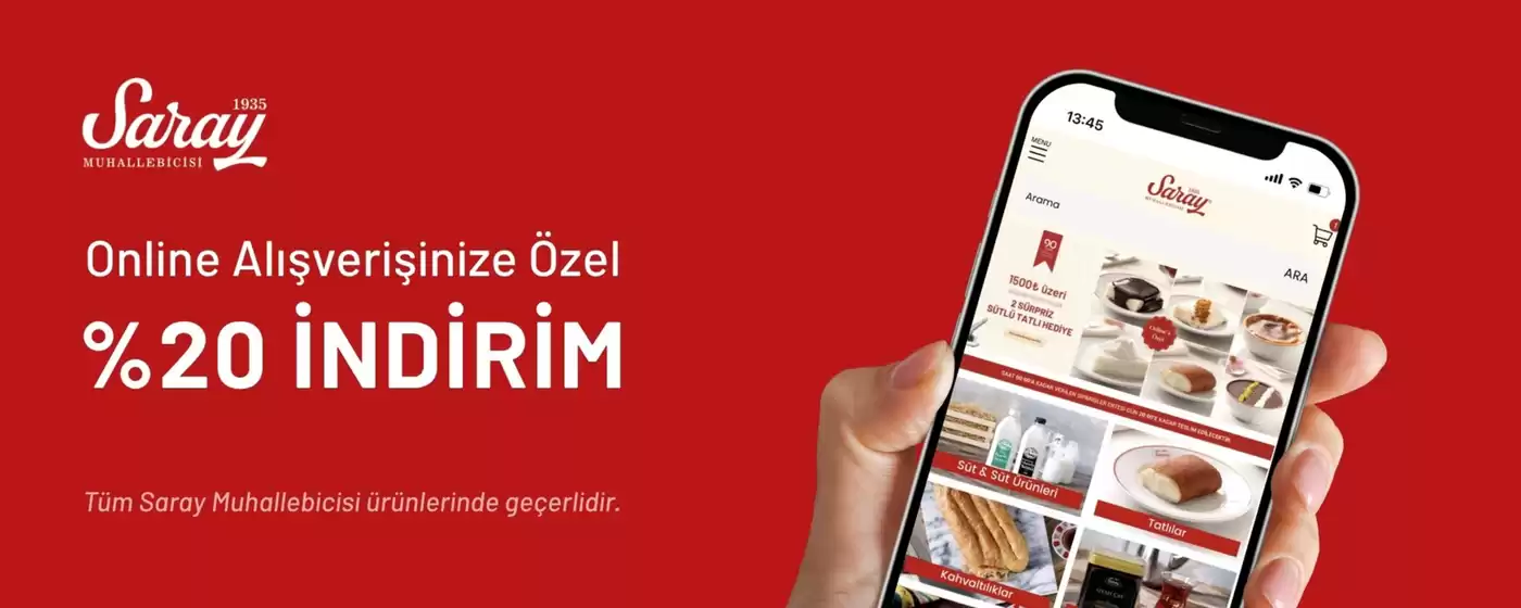 Saray Muhallebicisi kataloğu | Oferta | 2026-09-22T00:00:00.000Z - 2026-10-22T00:00:00.000Z