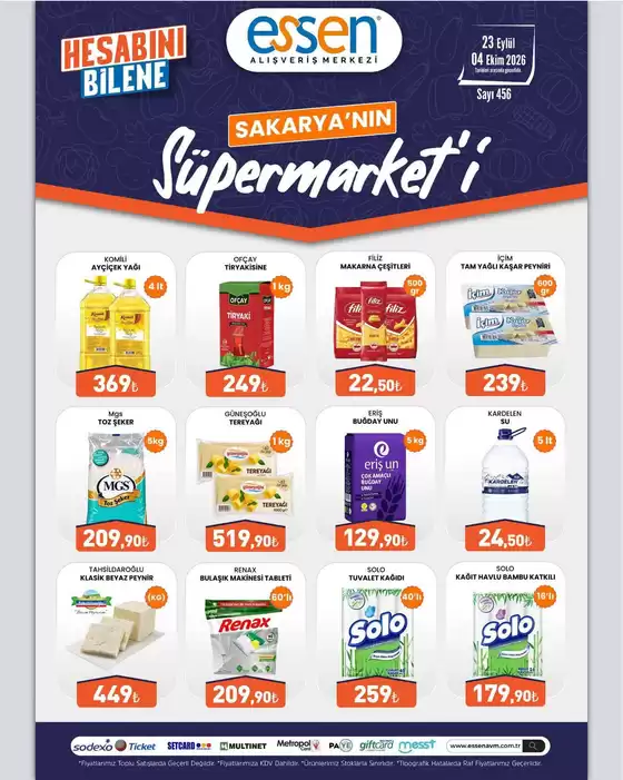 Essen AVM kataloğu | Fırsat avcıları için teklifler | 2026-09-23T00:00:00.000Z - 2026-10-04T00:00:00.000Z