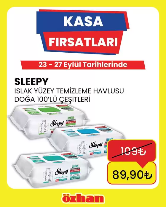Özhan Market kataloğu | Güncel fırsatlar ve teklifler | 2026-09-23T00:00:00.000Z - 2026-09-27T00:00:00.000Z