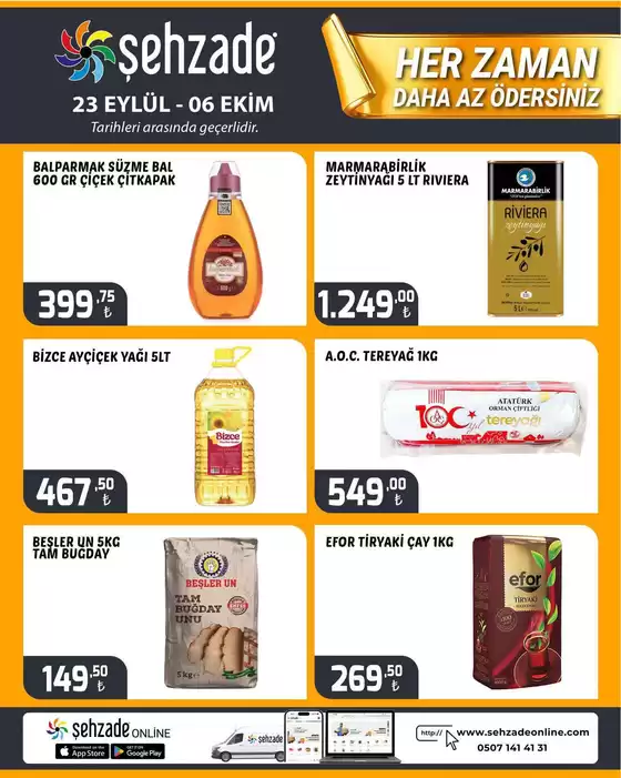 Şehzade kataloğu, İzmit | Fırsat avcıları için harika teklifler | 2026-09-23T00:00:00.000Z - 2026-10-06T00:00:00.000Z