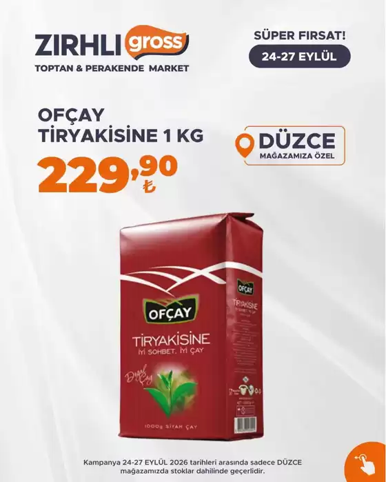 Zırhlı Toptan market kataloğu | Özel fırsatlar | 2026-09-24T00:00:00.000Z - 2026-09-27T00:00:00.000Z