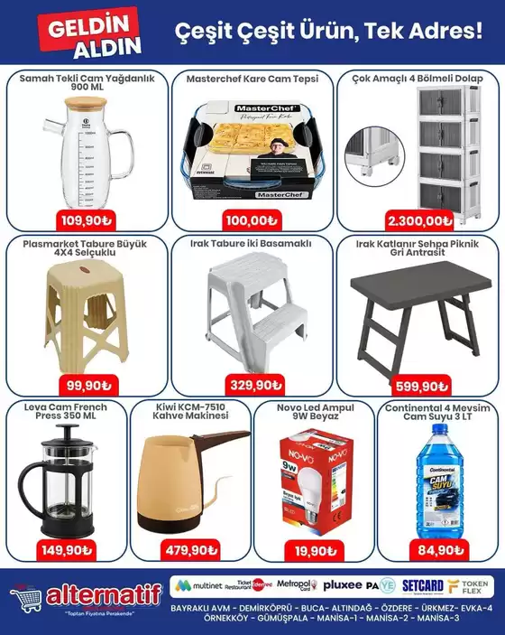 Alternatif kataloğu | Alternatif katalog | 2026-09-25T00:00:00.000Z - 2026-10-09T00:00:00.000Z