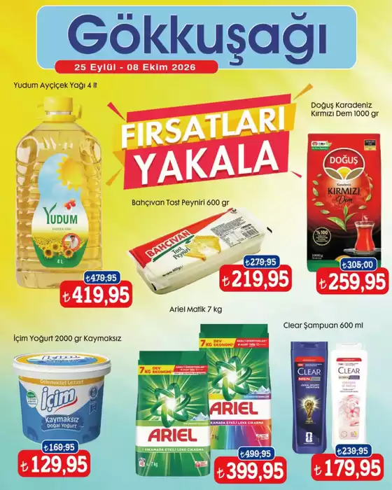 Gökkuşağı Market kataloğu | Oferta | 2026-09-25T00:00:00.000Z - 2026-10-08T00:00:00.000Z